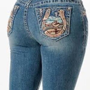 Grace in LA Western Bootcut 28